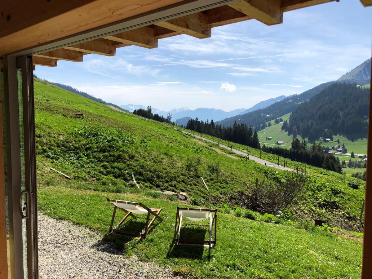 Alpine Dream Chalet With Spa Close To Lake Geneva Les Mosses Exterior foto