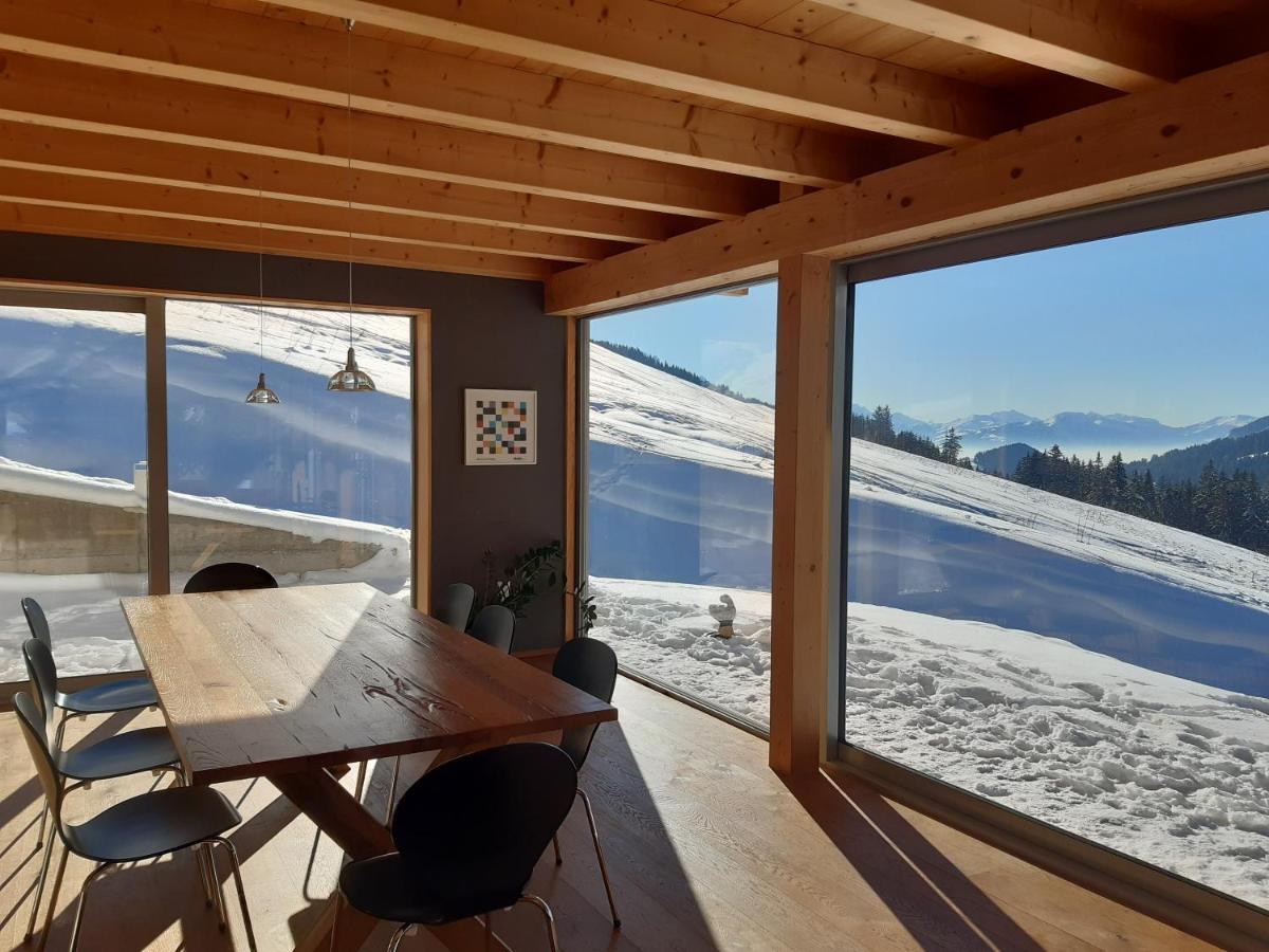 Alpine Dream Chalet With Spa Close To Lake Geneva Les Mosses Exterior foto